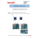 Sharp MX-2600N, MX-3100N, MX-2600G, MX-3100G (serv.man45) Service Manual / Technical Bulletin