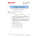 Sharp MX-2600N, MX-3100N, MX-2600G, MX-3100G (serv.man52) Service Manual / Technical Bulletin