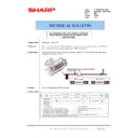 Sharp MX-2600N, MX-3100N, MX-2600G, MX-3100G (serv.man82) Service Manual / Technical Bulletin