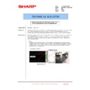 Sharp MX-2600N, MX-3100N, MX-2600G, MX-3100G (serv.man85) Service Manual / Technical Bulletin
