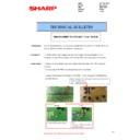 Sharp MX-2610N, MX-3110N, MX-3610N (serv.man100) Service Manual / Technical Bulletin