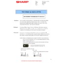 Sharp MX-2610N, MX-3110N, MX-3610N (serv.man101) Service Manual / Technical Bulletin