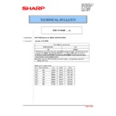 Sharp MX-2610N, MX-3110N, MX-3610N (serv.man149) Service Manual / Technical Bulletin