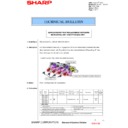 Sharp MX-2610N, MX-3110N, MX-3610N (serv.man155) Service Manual / Technical Bulletin