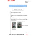 Sharp MX-2610N, MX-3110N, MX-3610N (serv.man156) Service Manual / Technical Bulletin