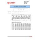 Sharp MX-2610N, MX-3110N, MX-3610N (serv.man172) Service Manual / Technical Bulletin