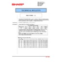 Sharp MX-2610N, MX-3110N, MX-3610N (serv.man179) Service Manual / Technical Bulletin
