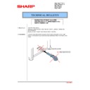 Sharp MX-2610N, MX-3110N, MX-3610N (serv.man182) Service Manual / Technical Bulletin