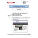 Sharp MX-2610N, MX-3110N, MX-3610N (serv.man183) Service Manual / Technical Bulletin