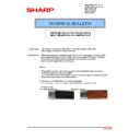 Sharp MX-2610N, MX-3110N, MX-3610N (serv.man184) Service Manual / Technical Bulletin