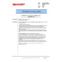 Sharp MX-2610N, MX-3110N, MX-3610N (serv.man187) Service Manual / Technical Bulletin