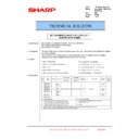 Sharp MX-2610N, MX-3110N, MX-3610N (serv.man190) Service Manual / Technical Bulletin