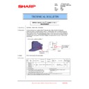 Sharp MX-2610N, MX-3110N, MX-3610N (serv.man201) Service Manual / Technical Bulletin