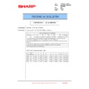 Sharp MX-2610N, MX-3110N, MX-3610N (serv.man203) Service Manual / Technical Bulletin