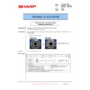 Sharp MX-2610N, MX-3110N, MX-3610N (serv.man209) Service Manual / Technical Bulletin