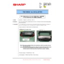 Sharp MX-2610N, MX-3110N, MX-3610N (serv.man210) Service Manual / Technical Bulletin
