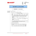 Sharp MX-2610N, MX-3110N, MX-3610N (serv.man211) Service Manual / Technical Bulletin