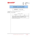 Sharp MX-2610N, MX-3110N, MX-3610N (serv.man215) Service Manual / Technical Bulletin