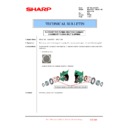 Sharp MX-2610N, MX-3110N, MX-3610N (serv.man221) Service Manual / Technical Bulletin