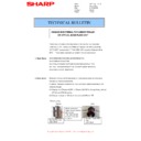 Sharp MX-2610N, MX-3110N, MX-3610N (serv.man53) Service Manual / Technical Bulletin