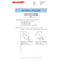 Sharp MX-2610N, MX-3110N, MX-3610N (serv.man63) Service Manual / Technical Bulletin