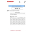 Sharp MX-2610N, MX-3110N, MX-3610N (serv.man75) Service Manual / Technical Bulletin