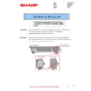 Sharp MX-2610N, MX-3110N, MX-3610N (serv.man83) Service Manual / Technical Bulletin