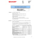 Sharp MX-2614N, MX-3114N (serv.man105) Service Manual / Technical Bulletin