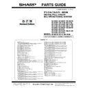 Sharp MX-2640N, MX-2640NR, MX-2640FN, MX-3140N, MX-3140NR, MX-3140FN, MX-3640N, MX-3640NR, MX-3640FN (serv.man12) Service Manual / Parts Guide