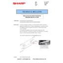 Sharp MX-3050N, MX-3060N, MX-3070N, MX-3550N, MX-3560N, MX-3570N, MX-4050N, MX-4060N, MX-4070N (serv.man134) Service Manual / Technical Bulletin