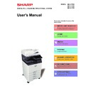 mx-3050n, mx-3060n, mx-3070n, mx-3550n, mx-3560n, mx-3570n, mx-4050n, mx-4060n, mx-4070n (serv.man30) user manual / operation manual