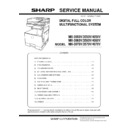 mx-3050n, mx-3060n, mx-3070n, mx-3550n, mx-3560n, mx-3570n, mx-4050n, mx-4060n, mx-4070n (serv.man6) service manual