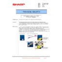 Sharp MX-3500N, MX-3501N, MX-4500N, MX-4501N (serv.man107) Service Manual / Technical Bulletin