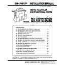 mx-3500n, mx-3501n, mx-4500n, mx-4501n (serv.man11) service manual