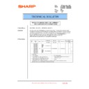 Sharp MX-3500N, MX-3501N, MX-4500N, MX-4501N (serv.man110) Service Manual / Technical Bulletin