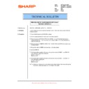 Sharp MX-3500N, MX-3501N, MX-4500N, MX-4501N (serv.man112) Service Manual / Technical Bulletin