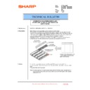 Sharp MX-3500N, MX-3501N, MX-4500N, MX-4501N (serv.man116) Service Manual / Technical Bulletin