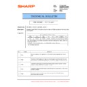 Sharp MX-3500N, MX-3501N, MX-4500N, MX-4501N (serv.man118) Service Manual / Technical Bulletin