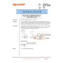 Sharp MX-3500N, MX-3501N, MX-4500N, MX-4501N (serv.man119) Service Manual / Technical Bulletin