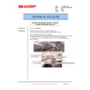 Sharp MX-3500N, MX-3501N, MX-4500N, MX-4501N (serv.man120) Service Manual / Technical Bulletin