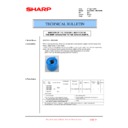 Sharp MX-3500N, MX-3501N, MX-4500N, MX-4501N (serv.man124) Service Manual / Technical Bulletin