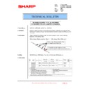 Sharp MX-3500N, MX-3501N, MX-4500N, MX-4501N (serv.man129) Service Manual / Technical Bulletin