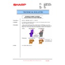 Sharp MX-3500N, MX-3501N, MX-4500N, MX-4501N (serv.man132) Service Manual / Technical Bulletin