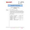 Sharp MX-3500N, MX-3501N, MX-4500N, MX-4501N (serv.man140) Service Manual / Technical Bulletin