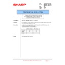Sharp MX-3500N, MX-3501N, MX-4500N, MX-4501N (serv.man142) Service Manual / Technical Bulletin