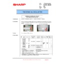 Sharp MX-3500N, MX-3501N, MX-4500N, MX-4501N (serv.man145) Service Manual / Technical Bulletin