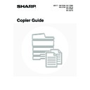 Sharp MX-3500N, MX-3501N, MX-4500N, MX-4501N (serv.man15) User Manual / Operation Manual