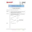 Sharp MX-3500N, MX-3501N, MX-4500N, MX-4501N (serv.man151) Service Manual / Technical Bulletin
