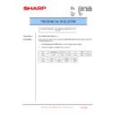 Sharp MX-3500N, MX-3501N, MX-4500N, MX-4501N (serv.man156) Service Manual / Technical Bulletin