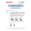 Sharp MX-3500N, MX-3501N, MX-4500N, MX-4501N (serv.man158) Service Manual / Technical Bulletin